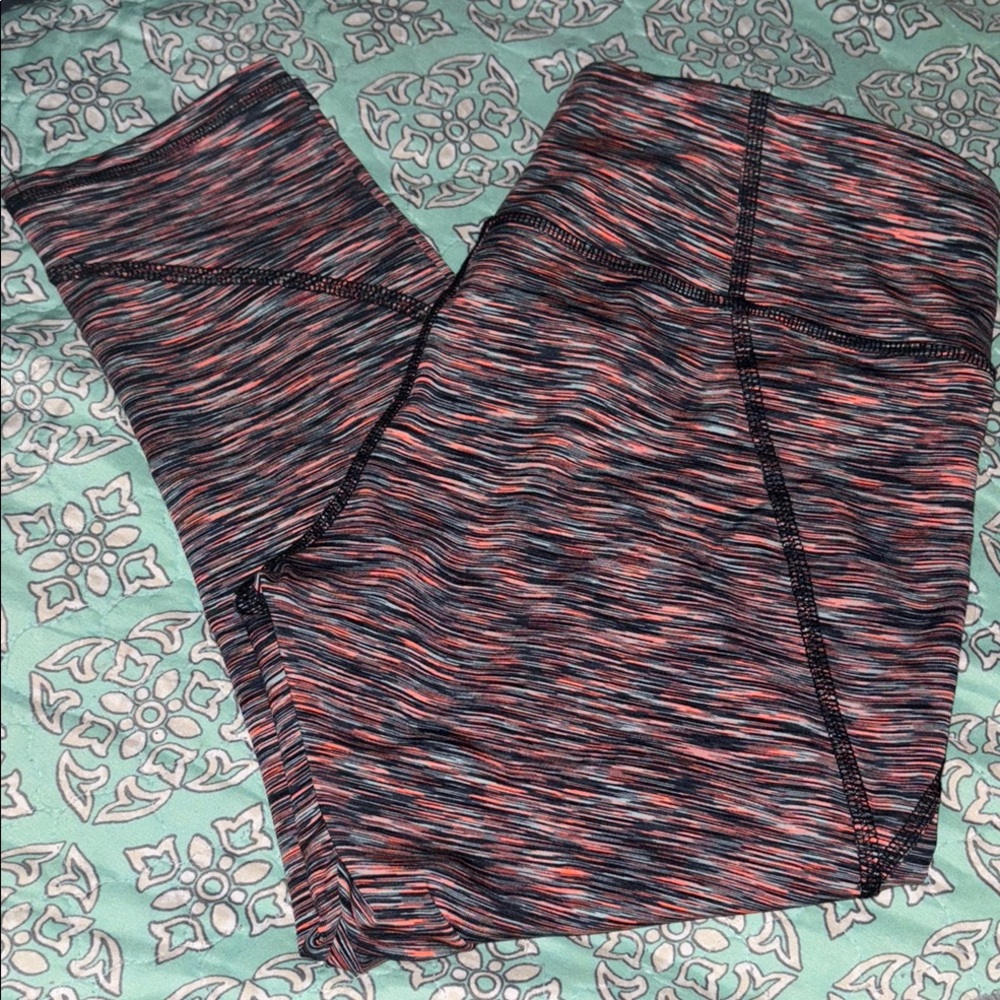 Live Limitless Copper Fit Multicolor Crop Exercise Pants M